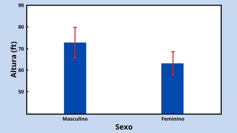 GRÁFICO DE MÉDIA COM BARRA DE ERROS 2