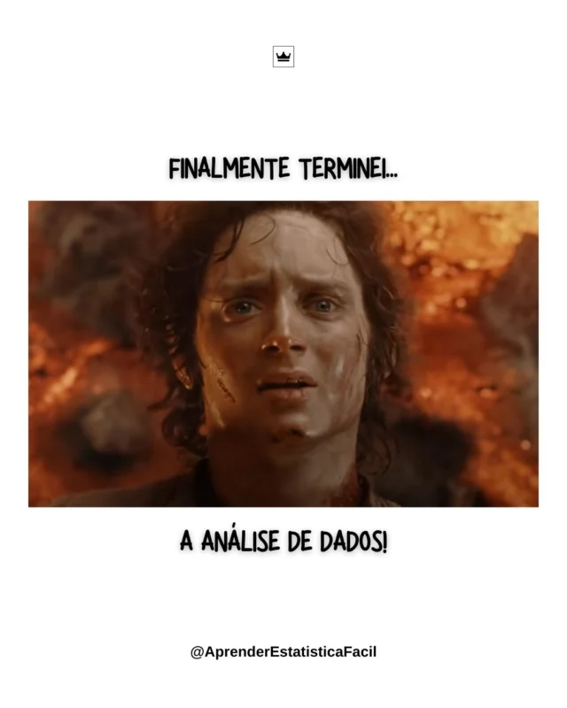 👑 Você sabia que o processo de análise de dados não precisa ser tão complicado assim?

Conheça nosso livro digital e por ele aprenda a analisar seus dados de forma bastante didática.

O retorno que temos recebido dos alunos tem sido excelente!

Qualquer dúvida entre em contato!

🔍 | Sabe analisar dados sozinho?

📚 | Aprenda análise de dados já!

📥 | Baixe a prévia do Livro Análise de Dados

#aprenderestatisticafacil #estatistica #bioestatistica #datascience #cienciadedados #cientistadedados #analisededados #epidemiologia #saudecoletiva #ecologia #doutorado #mestrado #capes #cienciasfarmaceuticas #iniciacaocientifica #pesquisador #biomedicina #tesededoutorado #ciência #monografia #rstats #memesexatas #memesestatistica #memescientificos #memesciencia