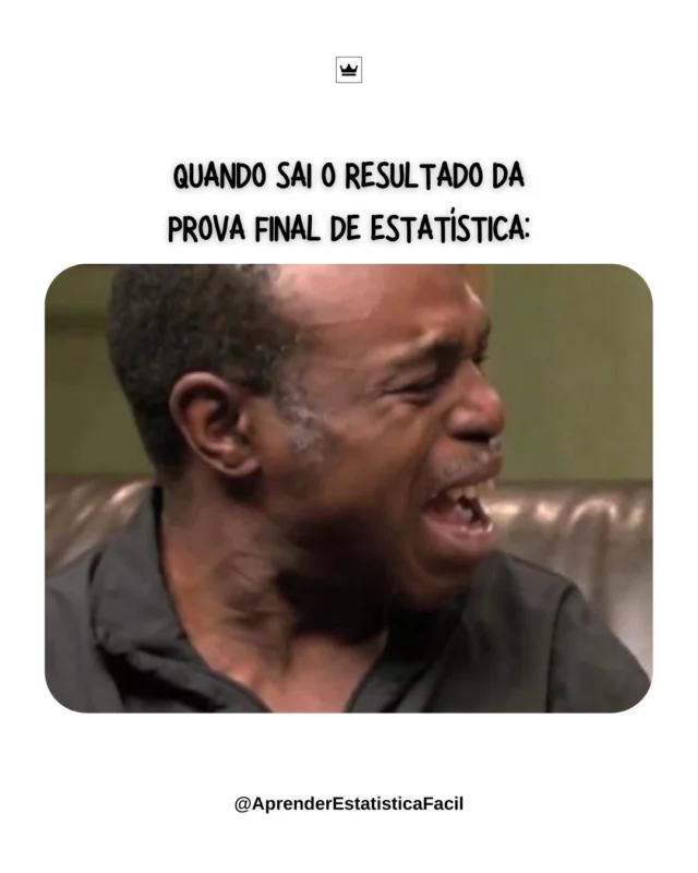 👑 Ah, vamos lá! Não precisa ser assim! 🤣🤣🤣

🔍 | Sabe analisar dados sozinho?

📚 | Aprenda análise de dados já!

📥 | Baixe a prévia do Livro Análise de Dados

#aprenderestatísticafácil #estatística #bioestatística #datascience #ciênciadedados #cientistadedados #análisededados #epidemiologia #pesquisacientifica #ecologia #monografia #cienciasbiologicas #cienciasfarmaceuticas #tccdadepressão #biomedicina #trabalhodeconclusaodecurso #rstats #pesquisa #ciência #cienciasdasaude #doutorado #memesexatas #memesestatistica #memescientificos #memesciencia