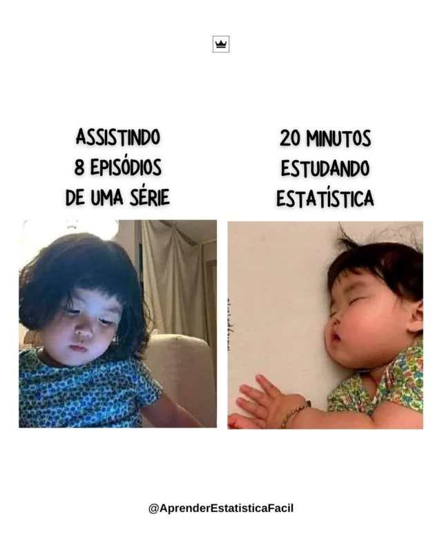 👑 Acontece com mais alguém? 🤣🤣🤣

🔍 | Sabe analisar dados sozinho?

📚 | Aprenda análise de dados já!

📥 | Baixe a prévia do Livro Análise de Dados

#aprenderestatísticafácil #estatística #bioestatística #datascience #ciênciadedados #cientistadedados #análisededados #epidemiologia #mestrado #iniciacaocientifica #doutorado #saudecoletiva #enfermagem #posgraduacao #tccdadepressão #artigocientífico #ciência #dissertaçãodemestrado #trabalhodeconclusaodecurso #cienciasdasaude #monografia #memesengraçados #memesexatas #memesestatistica #memescientificos #memesciencia #memesbrasil